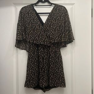 BCBG Short Sleeve Romper